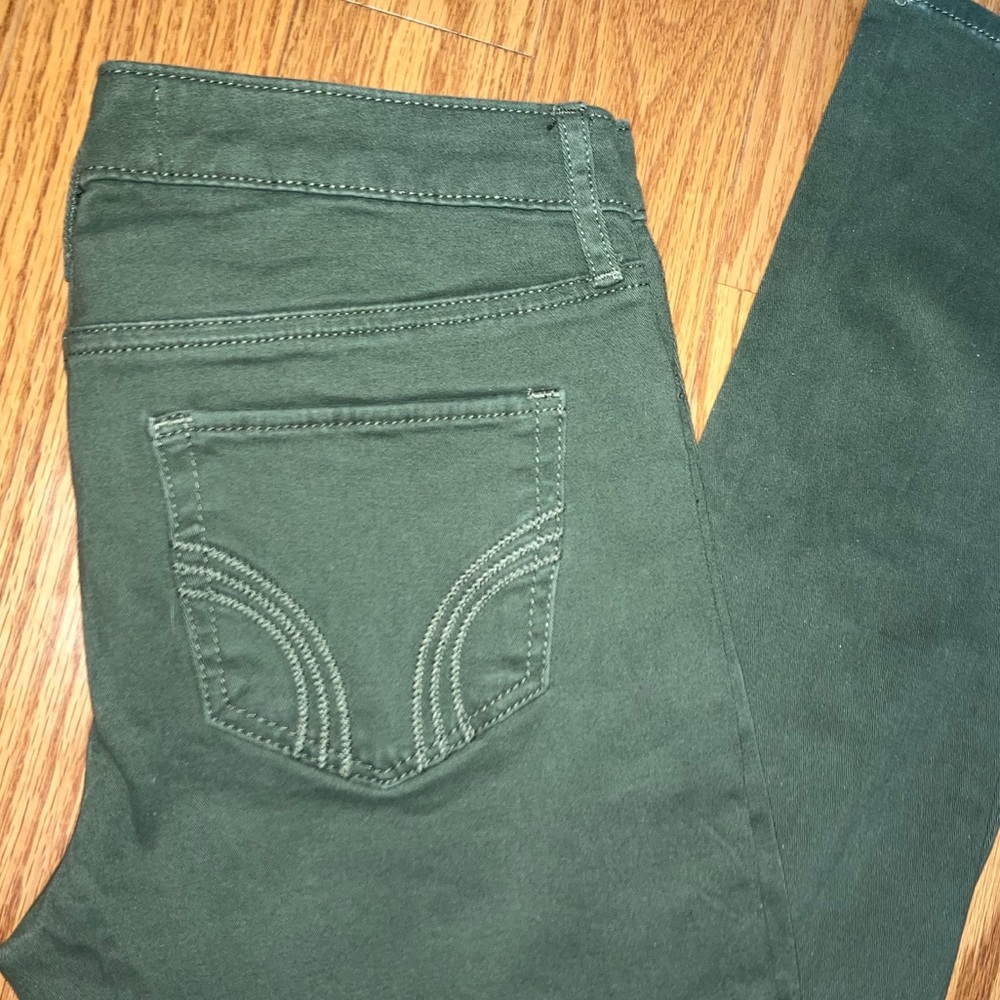 Olive Hollister Skinny Jeans - Picture 4 of 4